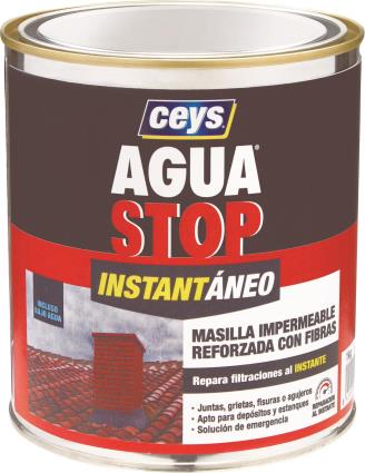 Impermeabilizante exterior CEYS AGUA STOP CINZA 1KG