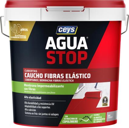 Impermeabilizante  CEYS  BORRACHA CINZA 20KG