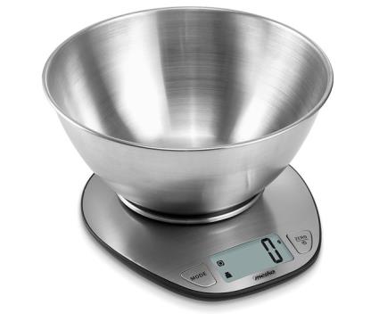 Balança cozinha eletrica Mesko MS 3152 1,8L Inox