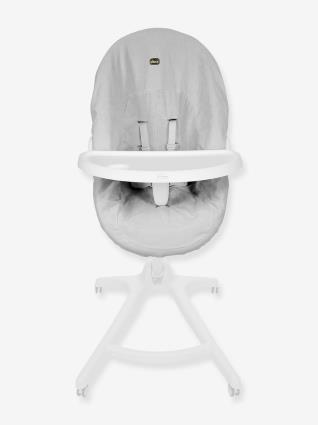 Kit de papa com tabuleiro + capa de proteção para a  Baby Hug 4 em 1 cinzento claro liso