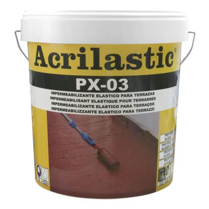 Impermeabilizante de coberturass transitáveis 4 l vermelho 