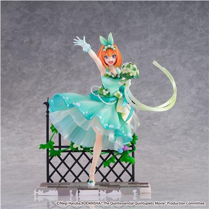 Estream Pvc 1/7 Yotsuba Nakano Floral Dress Ver. The Quintescential Quintuplets Statue 26 Cm Verde