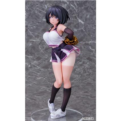 Gentlemen Pvc 1/6 Cheer Girl Dancing In Her Underwear Becouse She Forgot Her Spats Erotism Statue 25 Cm Roxo