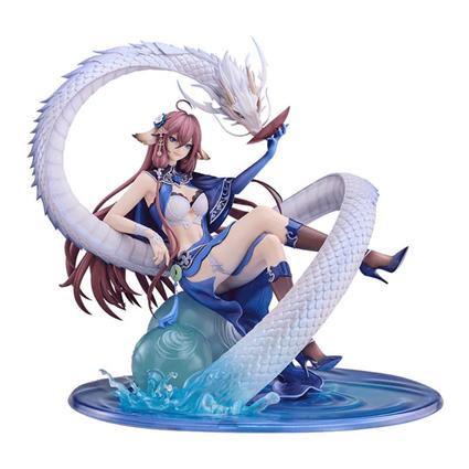 Yuewen Goods Fox Spirit Matchmaker Pvc 1/7 Yaya Tushan Qing Lin Bi Lu Ver 23 Cm Bonus Statue Azul