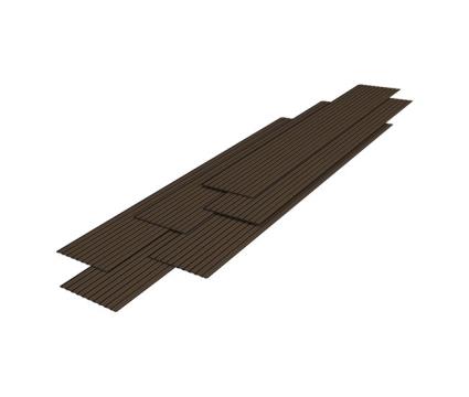 Conjunto de 24x painéis de parede 3d bronckhorst