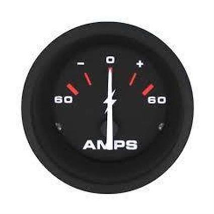 Veethree Amega Ammeter Preto 52 mm