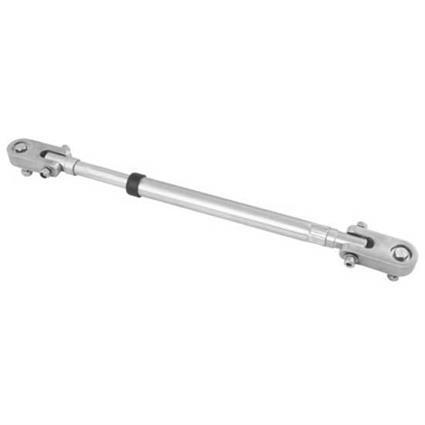 Multiflex T7 Adjustable Tie Rod Prateado 400-600 mm