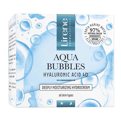 Creme Rosto Hidratante Aqua Bubble Lirene 50 ml