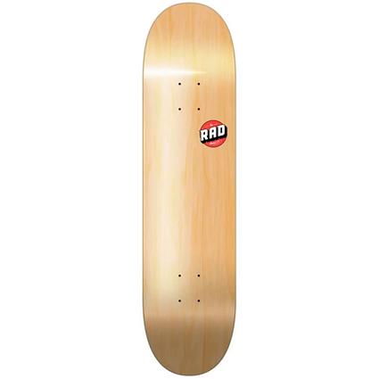 Rad Skateboards Blank Logo Skateboard Deck Dourado 8´´