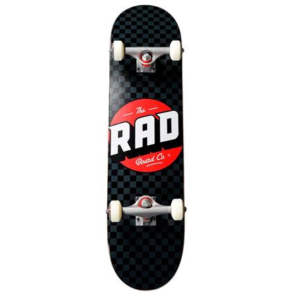 Rad Skateboards Checkers Progressive Skateboard Dourado 7.5´´