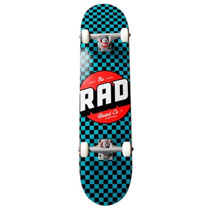 Rad Skateboards Checkers Progressive Skateboard Colorido 7.25´´