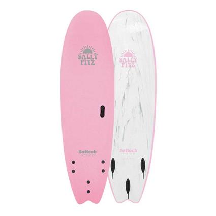 Softech Handshaped Sally Fitzgibbons 7´0´´ Surfboard Rosa 213.4 cm