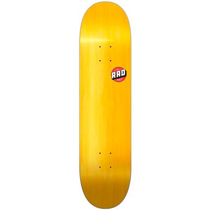 Rad Skateboards Blank Logo Skateboard Deck Dourado 8.375´´