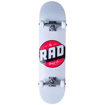 Rad Skateboards Logo Progressive Skateboard Transparente 8´´