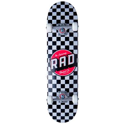 Rad Skateboards Checkers Skateboard Colorido 7.5´´