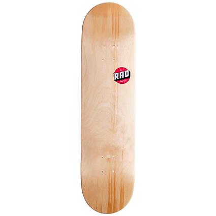 Rad Skateboards Blank Logo Skateboard Deck Dourado 8.125´´