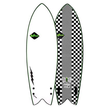 Softech Kiuss Fish 5´8´´ Surfboard Prateado 172.7 cm