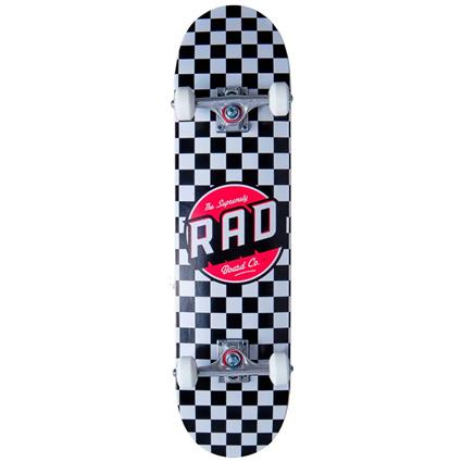 Rad Skateboards Checkers Skateboard Colorido 8´´