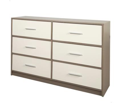 Max home cómoda 6 gavetas em tecido