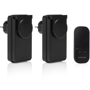 Conjunto de interruptores externos Smartwares SH4-99654/preto