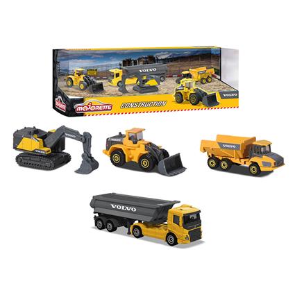 Majorette Volvo Construction Giftset (4 Pieces) (212057287sdn)