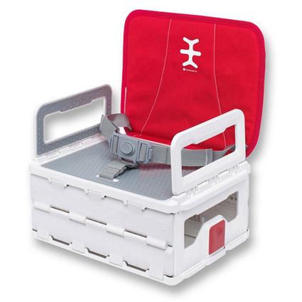 Nikidom High Chair Flat Pack Portable Booster Refurbished Transparente