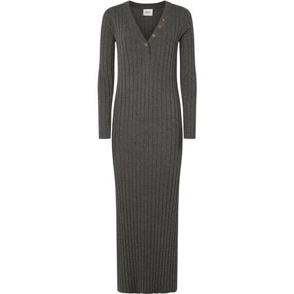 Pepe Jeans Izabel Long Sleeve Long Dress Cinzento L Mulher