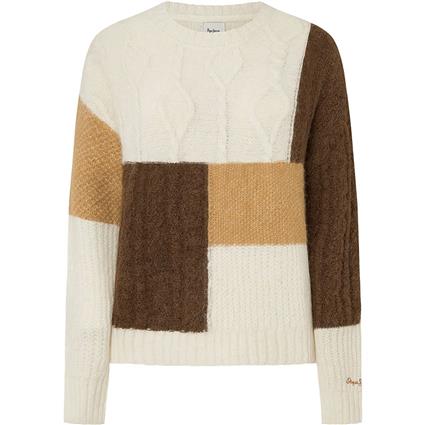 Pepe Jeans Hilary Sweater Branco L Mulher