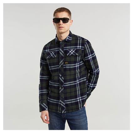 G-star Cpo Long Sleeve Shirt Azul 2XL Homem