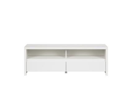 Suporte de tv de 2 gavetas e 2 nichos soren