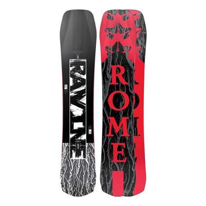 Rome Ravine Snowboard Vermelho 155