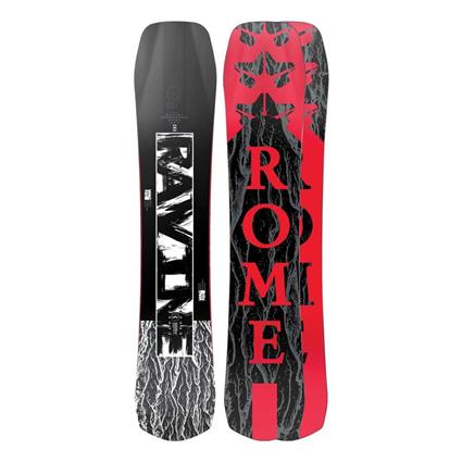 Rome Ravine Snowboard Vermelho 162