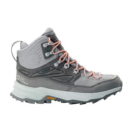 Jack Wolfskin Cyrox Texapore Mid Hiking Boots Cinzento EU 40 1/2 Mulher