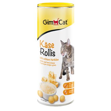 GimCat Rollis snacks de queijo para gatos - 425 g