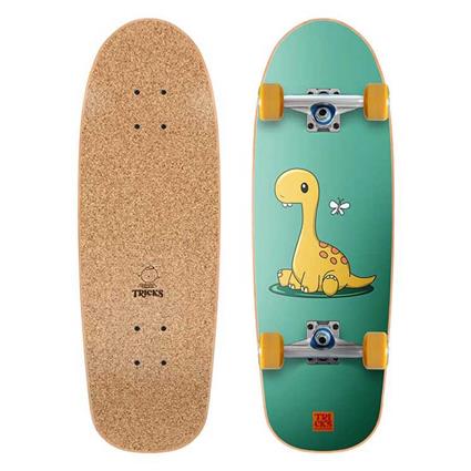 Tricks Dino 8.25´´ Skateboard Dourado 25.79 Inches