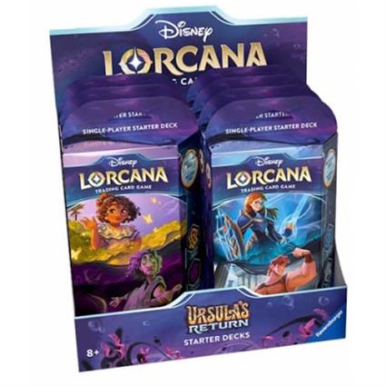 Lorcana Starter Decks Ursula´s Return English Trading Cards 8 Units