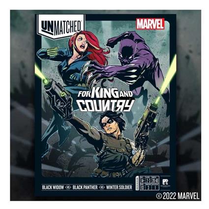 Restoration Games Unmatched For King And Country 2022 English Board Game