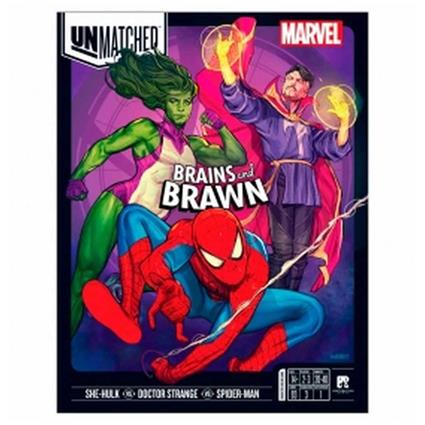 Restoration Games Unmatched Marvel 5 Brains & Brawn English Board Game