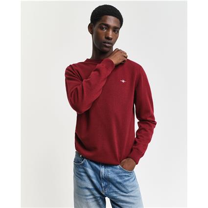 Gant Superfine Lambswool Sweater Vermelho L Homem