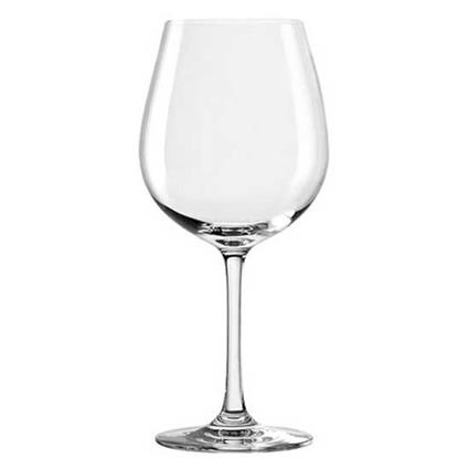 Oberglas Set Of 6 Burgundy Glasses 650ml Sensation Transparente