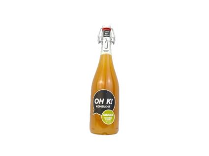 Kombucha Bio Oh K! Gengibre E Limão 750 Ml