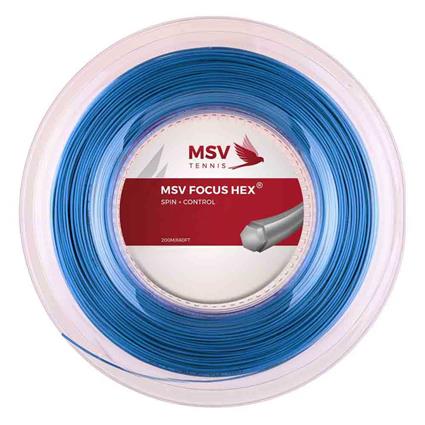 Msv Tennis Focus Hex 12 M Tennis Single String Transparente 1.27 mm