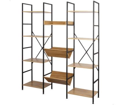 Max home estante de madeira 11 prateleiras