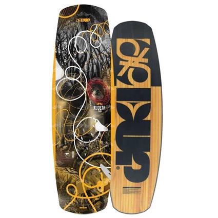 Dup Wake Kudeta Pro Model Ltd Carlo Dela Torre Wakeboard Amarelo,Preto 141 cm