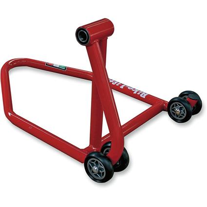 Bike Lift Rear Single Swing Arm Paddock Stand Right Rear Bike Stand Vermelho