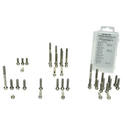 Scar 1057261 Screw Kit Prateado