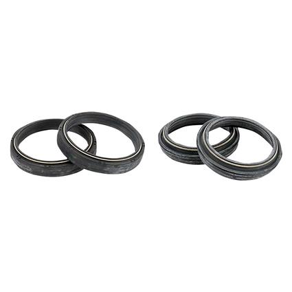 Showa Honda Cr 250 R Fser04701 Fork&dust Seal Kit Prateado