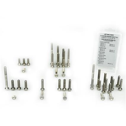 Scar 1111423 Screw Kit 39 Units Prateado