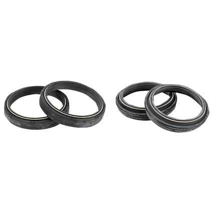Showa Honda Crf 450 R Fser04901 Fork&dust Seal Kit Prateado