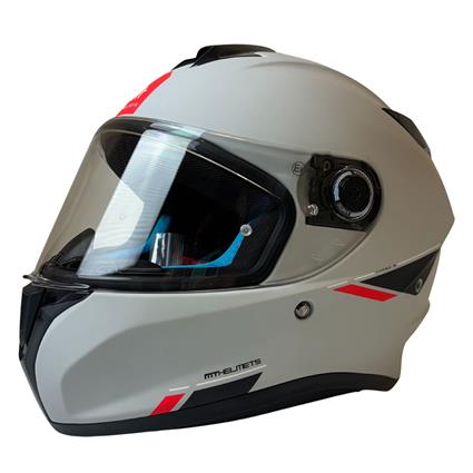 Mt Helmets Targo S Solid Full Face Helmet Cinzento XL